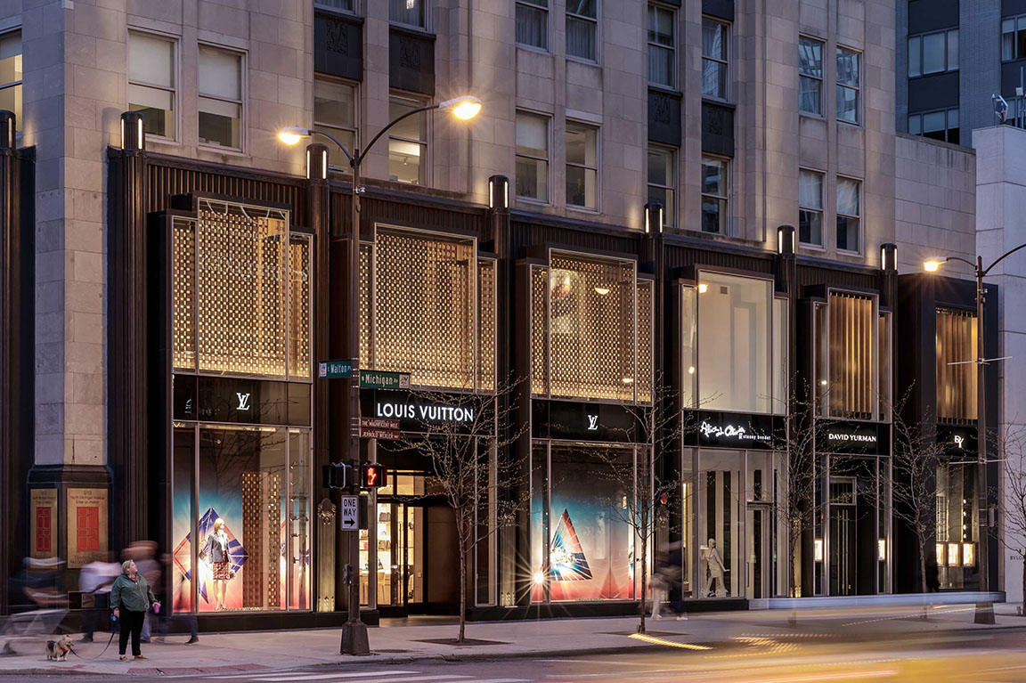 Louis Vuitton Store In Michigan Ave Chicago